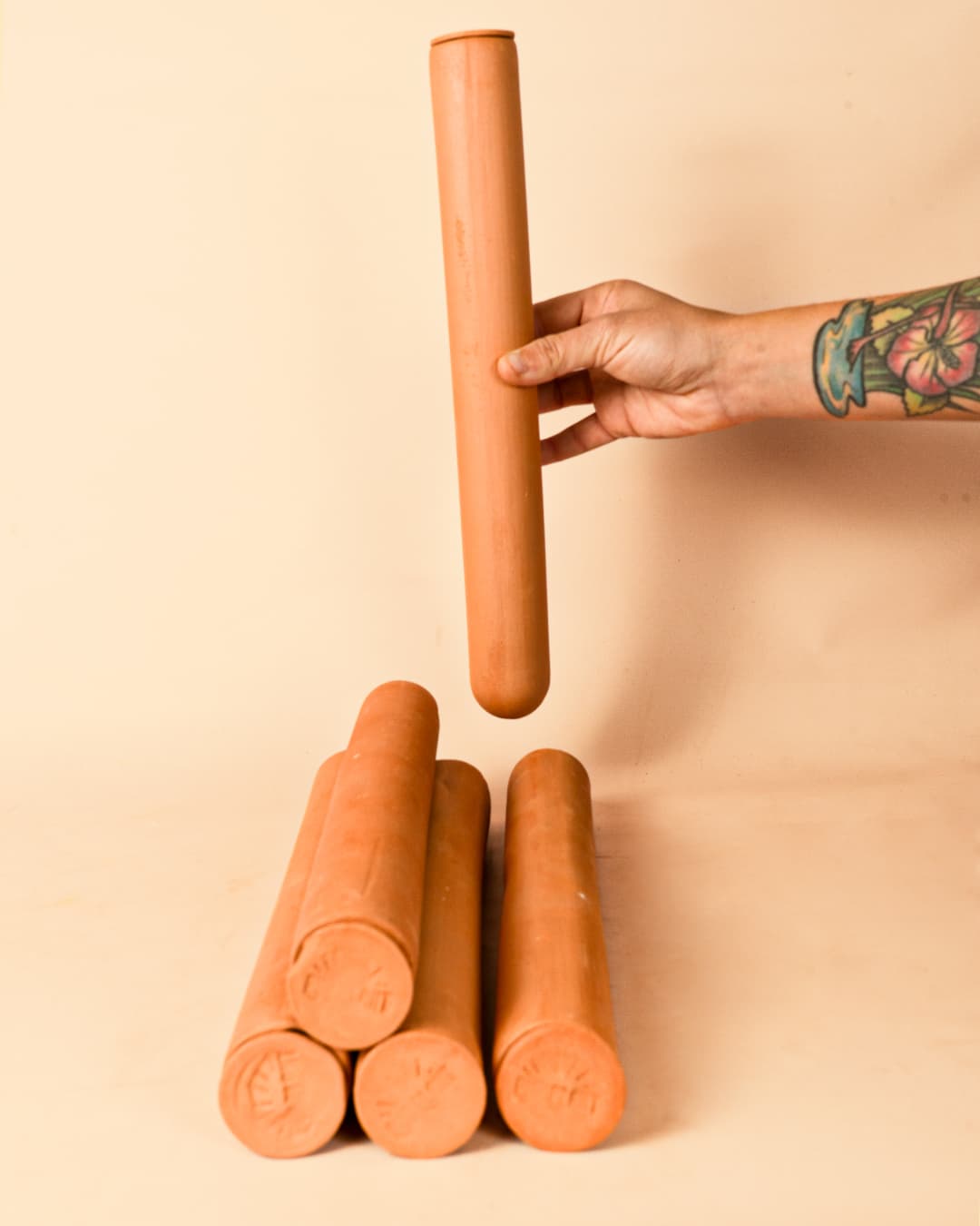 Kit 5x Tubos Autorriego Terracota XL