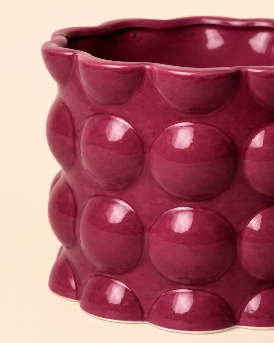 Maceta bob-magenta-detalle