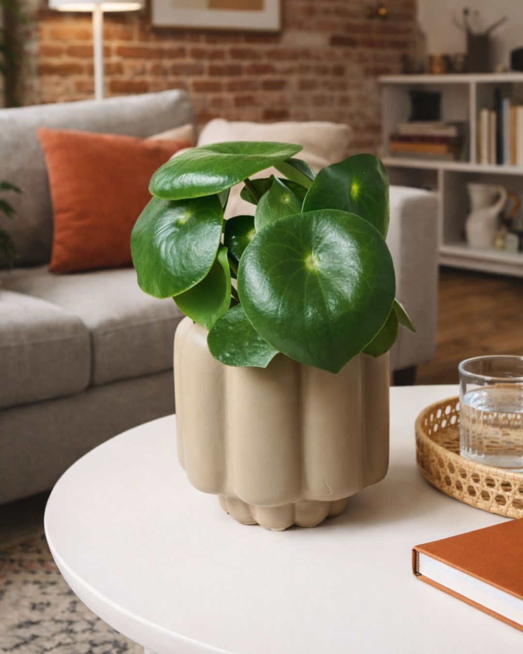 Retro - Maceta Cerámica Moca Mate M 11 cm