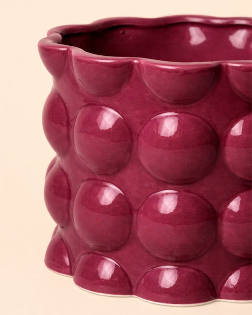 Maceta bob-magenta-detalle