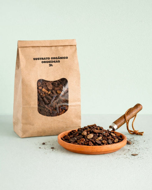 sustrato organico para orquideas