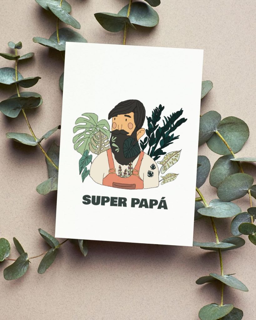 Tarjeta Super Papa